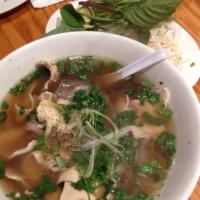 Pho Ga · Pho with chicken.
