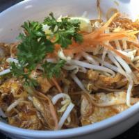 Pad Thai · Can be prepared with choice of chicken, pork, beef or tofu. Substitute with shrimp or seafoo...
