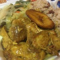 Curry Chicken Roti · 