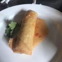 Spring Roll · Vegetable and glass noodle with sweet chili sauce. 