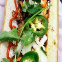 Banh Mi Grilled Pork Sandwich · 