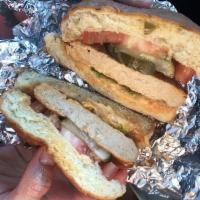 Vegan Chicken Sandwich · 