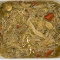 Homemade Chicken Gumbo · Our homemade chicken gumbo is an aromatic and spicy soup-stew packed with chicken, fresh veg...