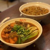 Taiwanese Beef Brisket Tomato Noodle Soup · 