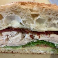 Turkey Bacon Avo Sandwich · 