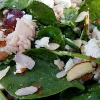 Spinach Goat Cheese Salad · 