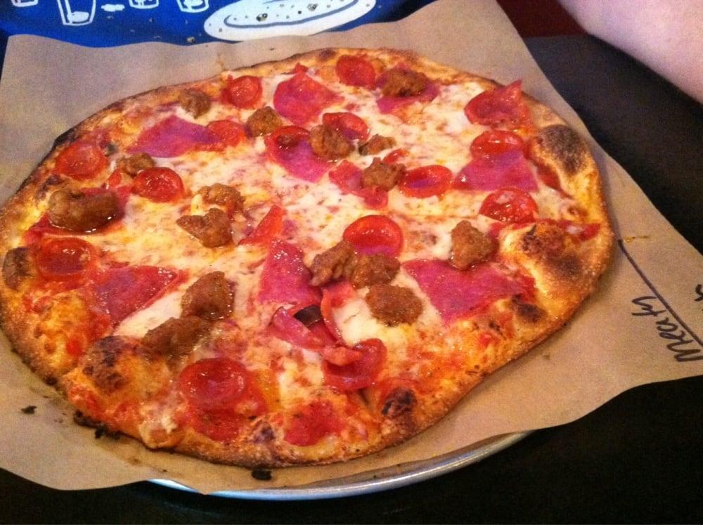 Spicy Sausage Pizza · 