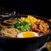. Korean Kimchi Ramen · 