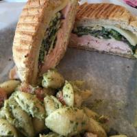 Turkey and Provolone Sandwich · 