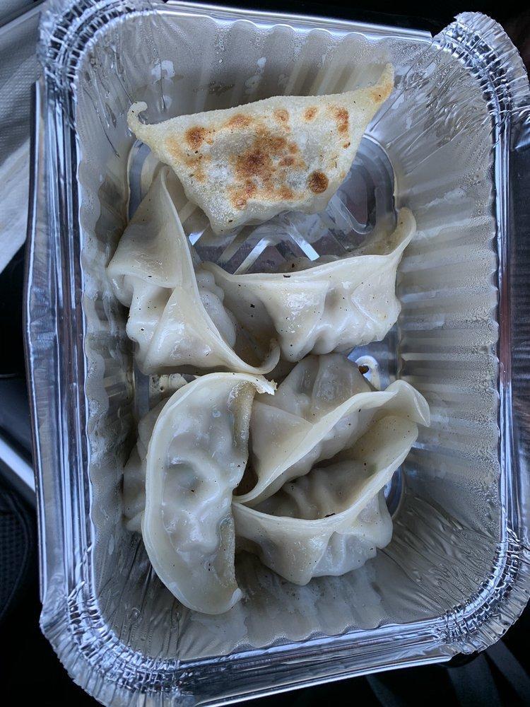 Pan Fried Pork Dumplings · 