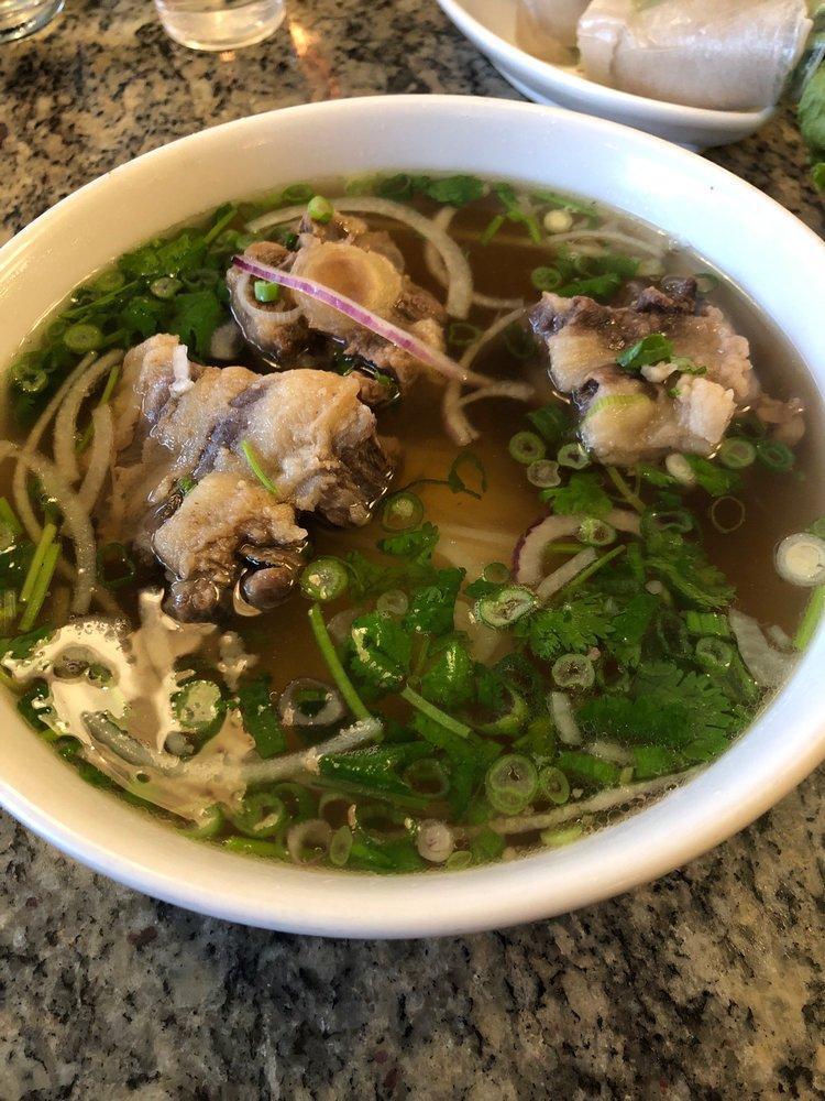 Beef Oxtail Noodle Soup/ Pho Duoi · 