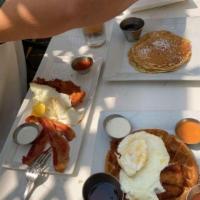Dwight's Special Chicken and Waffle · 