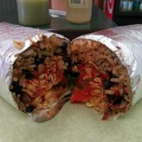 Chilli Lime Burrito · Served with our chili lime sauce.