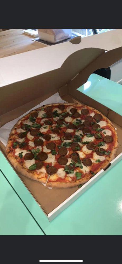 Vegan Pizza W Pepperoni · 