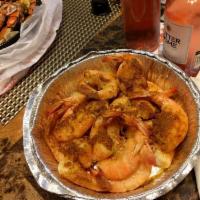Large Steamed Shrimp · 1 lb. of large steamed spiced shrimp.