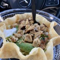 Chicken Tostada Salad · 