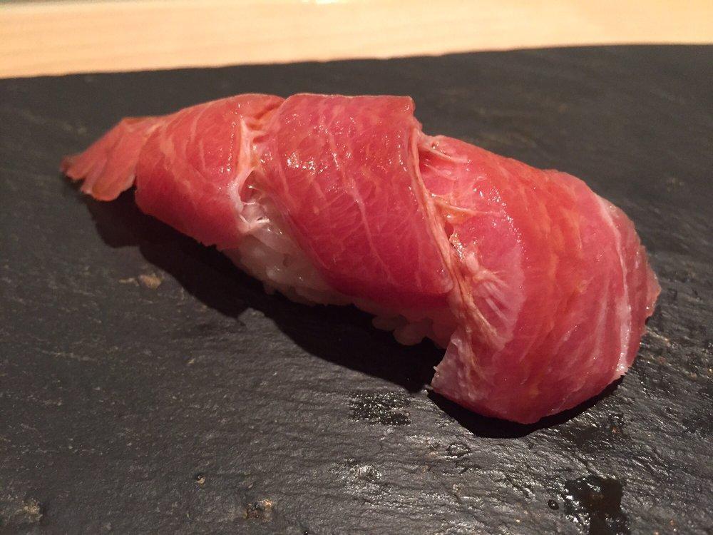 Otoro · Bluefin tuna 80% - 90% fat.