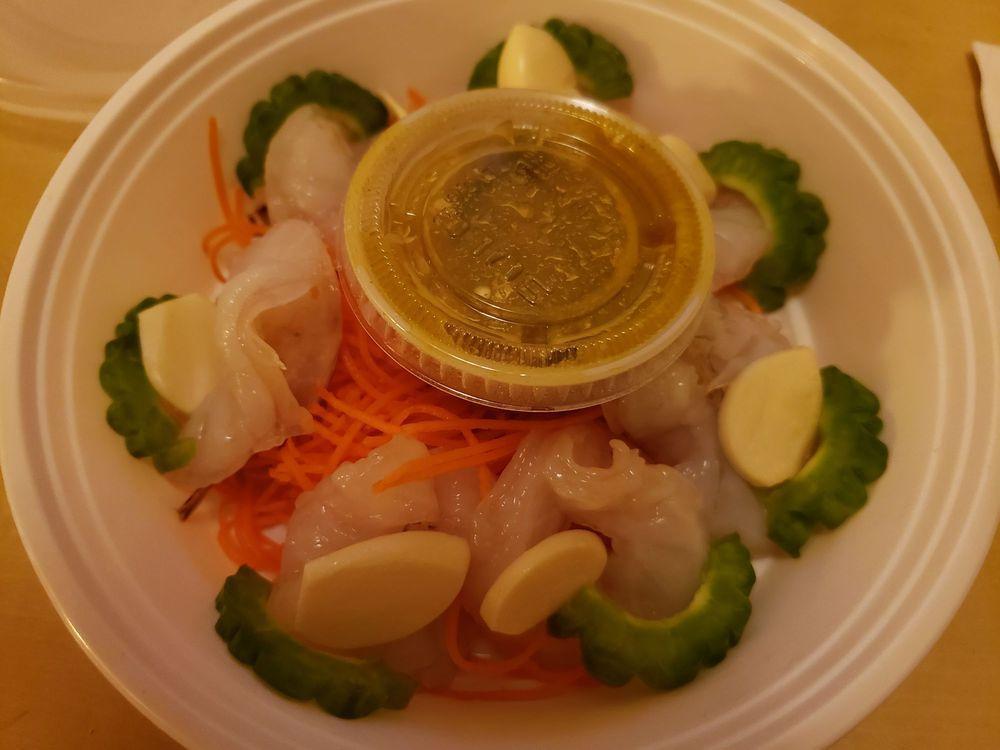 Raw Shrimp Salad · 