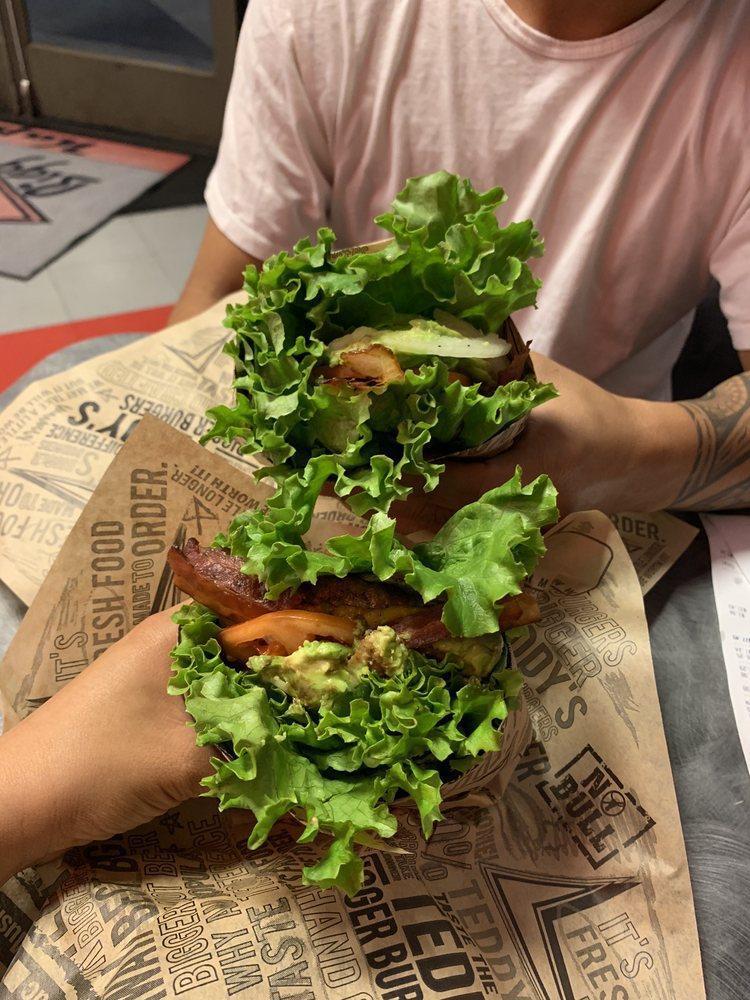 Burger Lettuce Wrapped · 