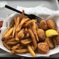 Deep Fried Sea Scallops · 