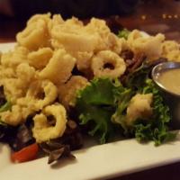Fried Calamari Salad · 