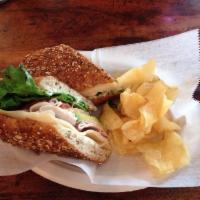 Roast Turkey Avocado Sandwich · 