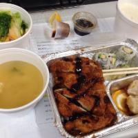 Chicken Katsu Bento Lunch Box · 