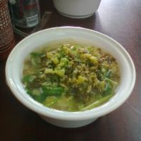 Vegetable Noodles Soup · 
