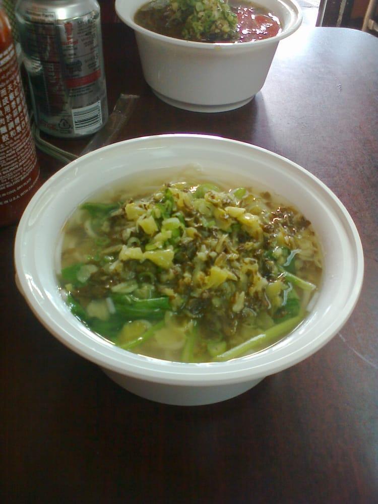 Vegetable Noodles Soup · 
