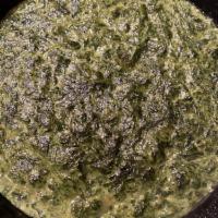 Creamed Spinach · Cooked to creamy texture with mixture of homemade ingredients.