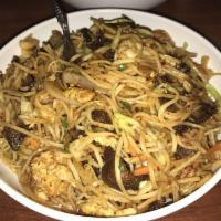 Hakka Noodles · Indian-Chinese noodle dish. 