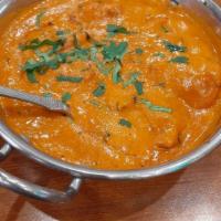 Chicken Tikka Masala · Chicken tikka masala is a dish of chunks of roasted marinated chicken in a spiced curry.