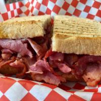 Grilled Pastrami Sandwich · 