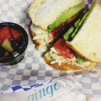 Tuna Sandwich · Served with simple white albacore, sliced egg, romaine, and tomatoes on sourdough. Make it a...