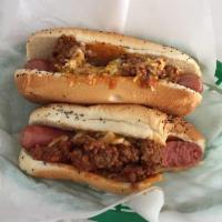 Tasmanian Devil · Hottest chili dog as hot as you want it, homemade chili made with beef.