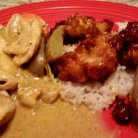 Yellow Curry · Yellow curry paste with coconut milk, white onions, carrots, tomatoes, potatoes, and choice ...