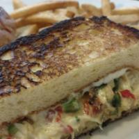 Crab Grilled Cheese Sandwich · 