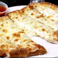 Cheese Breadsticks · Served with a side marinara sauce for dipping.
