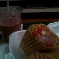 Tuna Wrap · Albacore tuna salad, lettuce and tomatoes, together with light mayo in a wrap of your choice...
