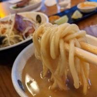 Tsukemen · Dippin' noodles. Tokyo style, creamy pork and fish broth, bean sprouts, lime, green onion, s...