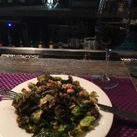 Warm Brussels Sprouts Salad · 