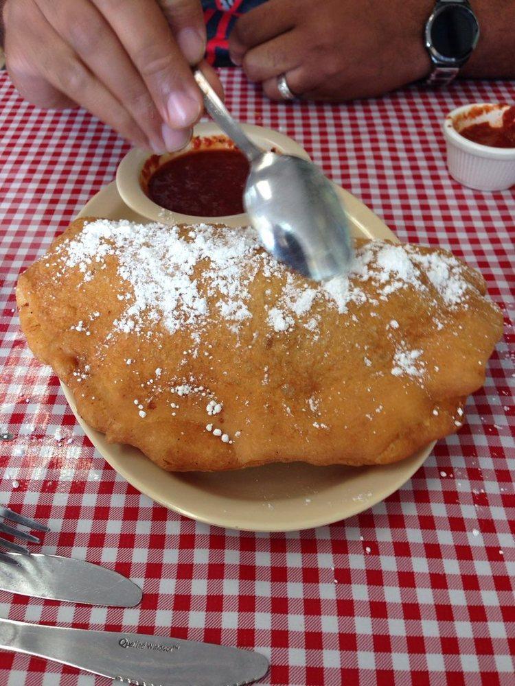 Fried Pizza · Marinara sauce, ricotta and mozzarella cheese and your choice of 2 fillings.