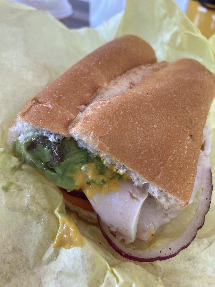 Turkey and Avocado Sandwich · 