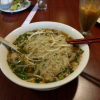 Noodle Soup with Eye Round Steak · 