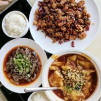 Mapo Tofu Lunch Special · 