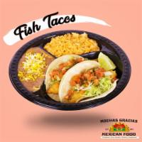 . Two Fish Tacos Combination · 