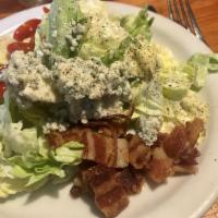 Butter Lettuce Salad · Gluten-free. Smoked bacon, point reyes blue cheese crumbles and grape tomatoes with buttermi...