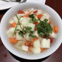 Sweet and Spicy Daikon · 