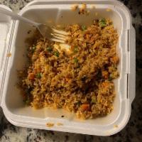 Honey Basil Spicy Fried Rice · Spicy.
