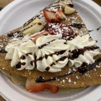 Strawberry Nutella Crepe · 